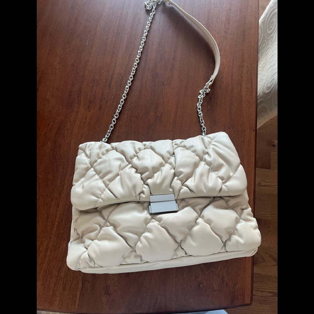 H&M Quilted Faux Leather Bag